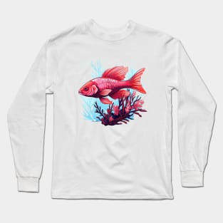 Cherry Barb Long Sleeve T-Shirt